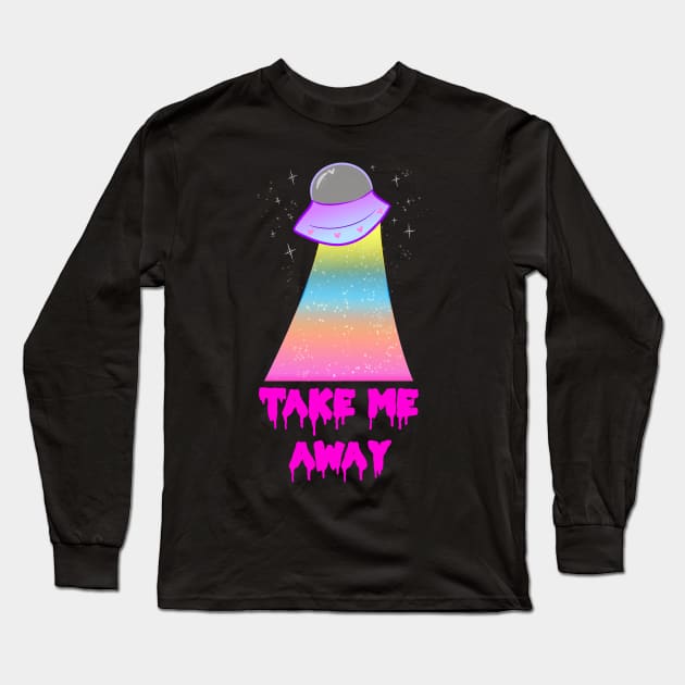 TAKE ME AWAY! Long Sleeve T-Shirt by ShinyBat